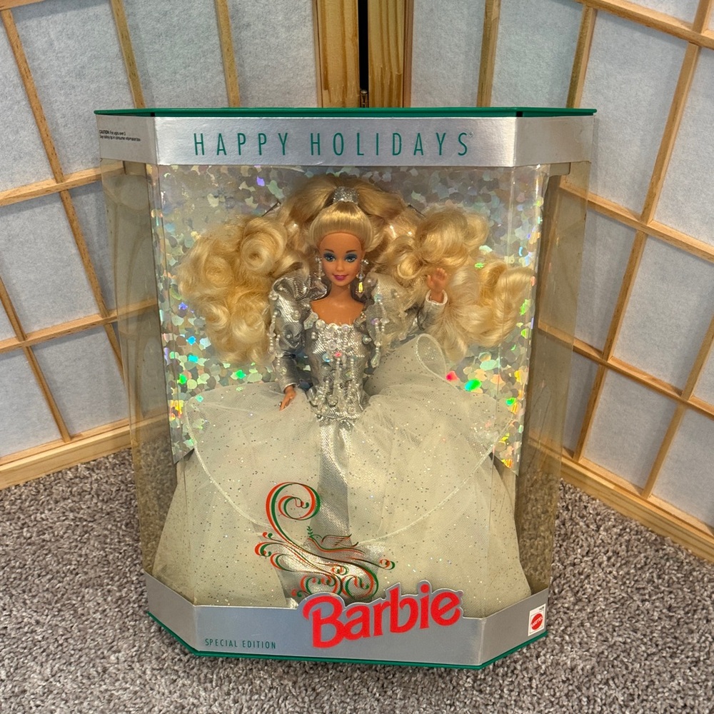 Barbie Holiday Edition Doll in Silver and White